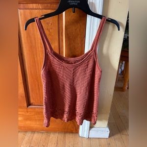knitted tank top